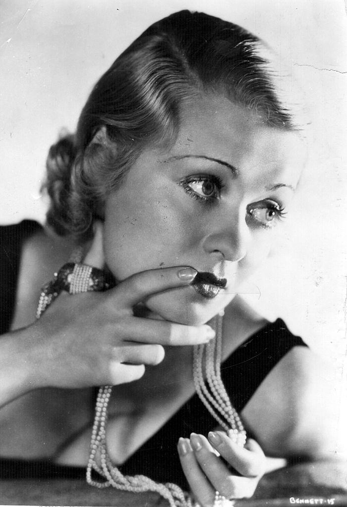 Glamorous Constance Bennett, 1935.
