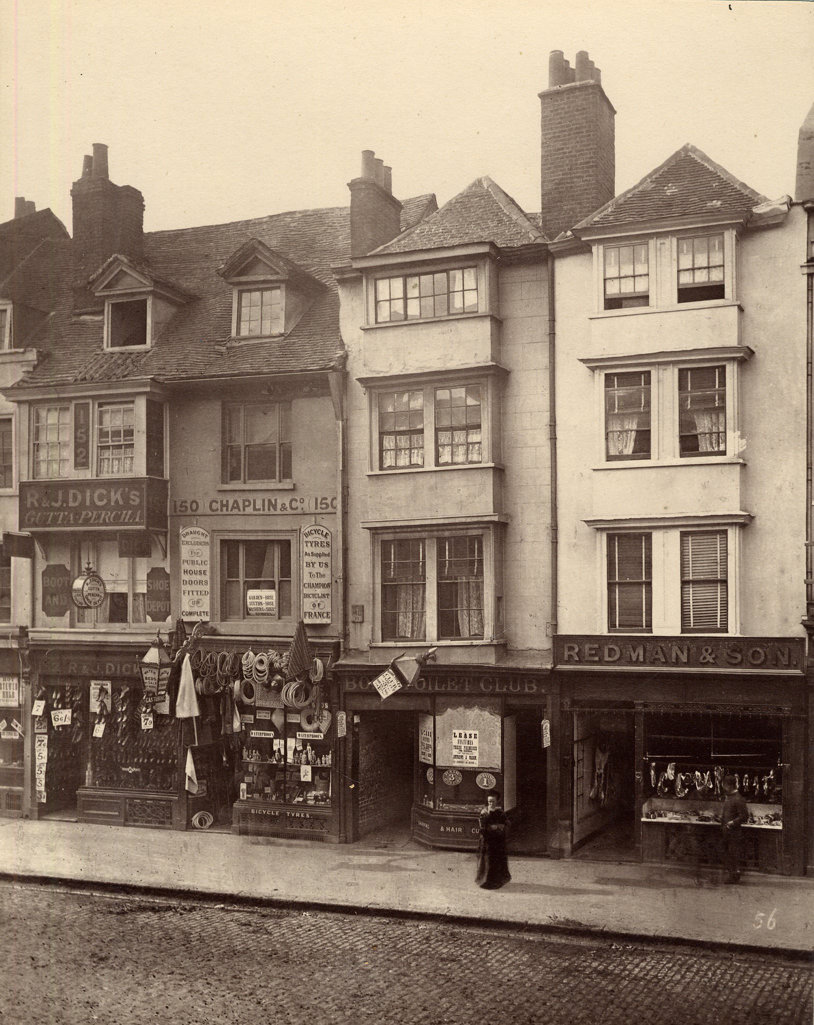 In Aldgate.