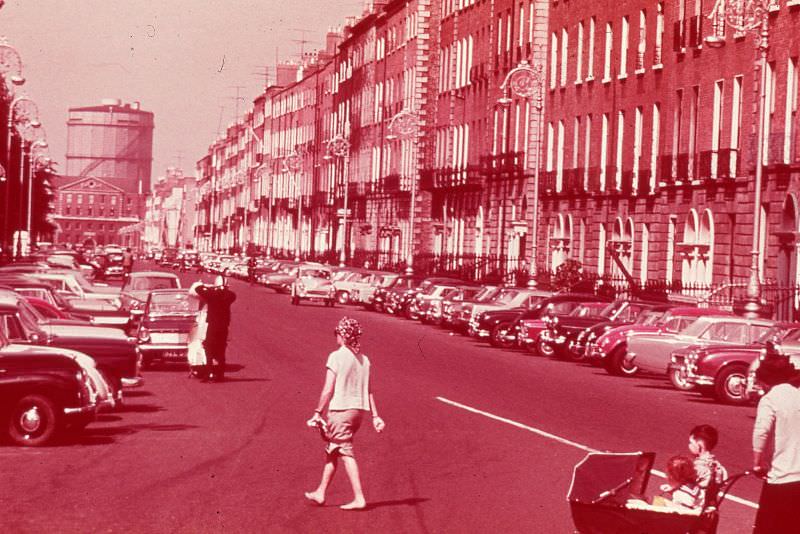 Fitzwilliam Street, Dublin, circa 1967