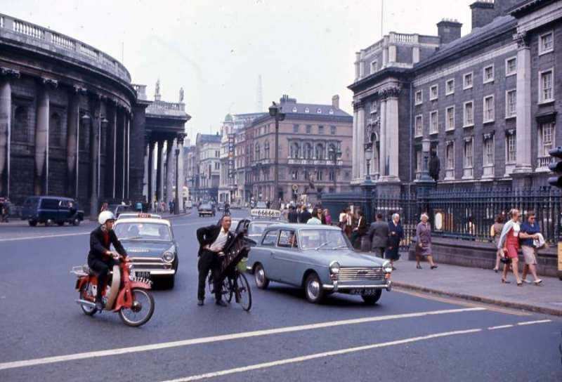 College Green, Dublin, 1969