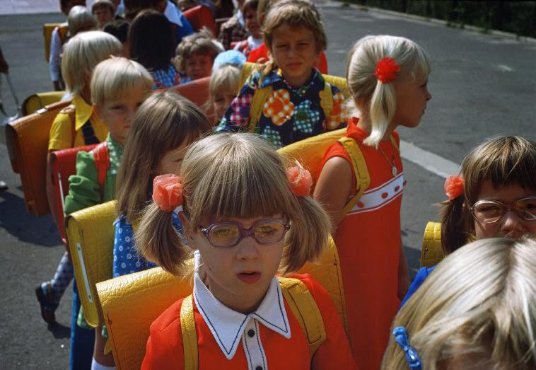 School children in Greifswald.