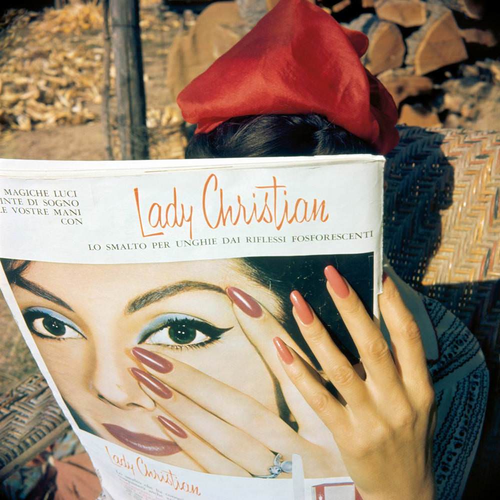 Florette's hands, Brie-le-Nellier, June 1961