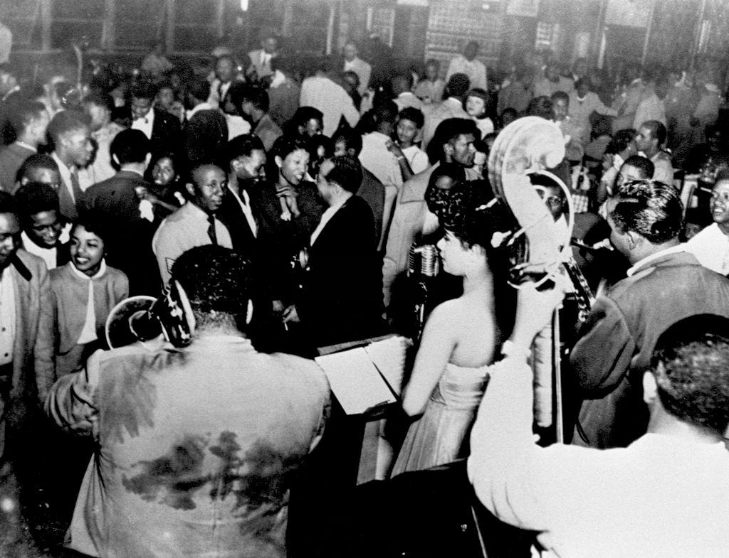 The Bronze Peacock Nightclub - Houston, 1950s.