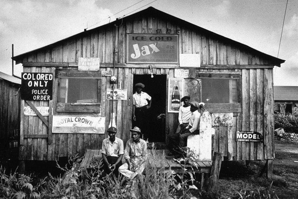 Segregated store for migrant workers in Belle Glade, Florida, 1941.