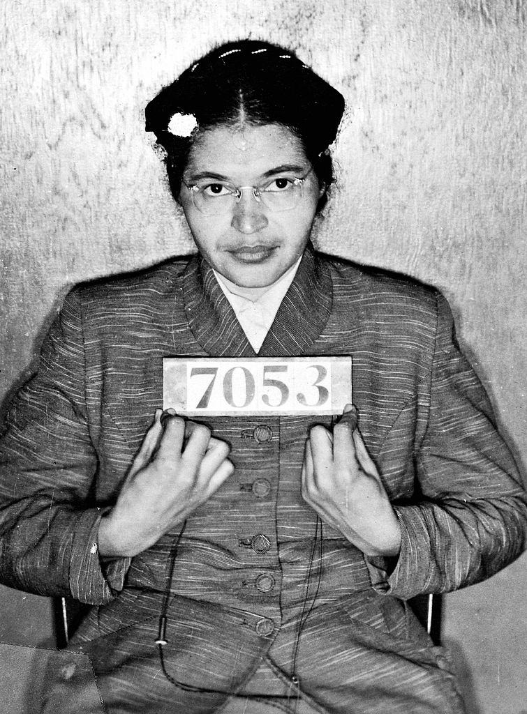 Rosa Parks Mug Shot, 1955.
