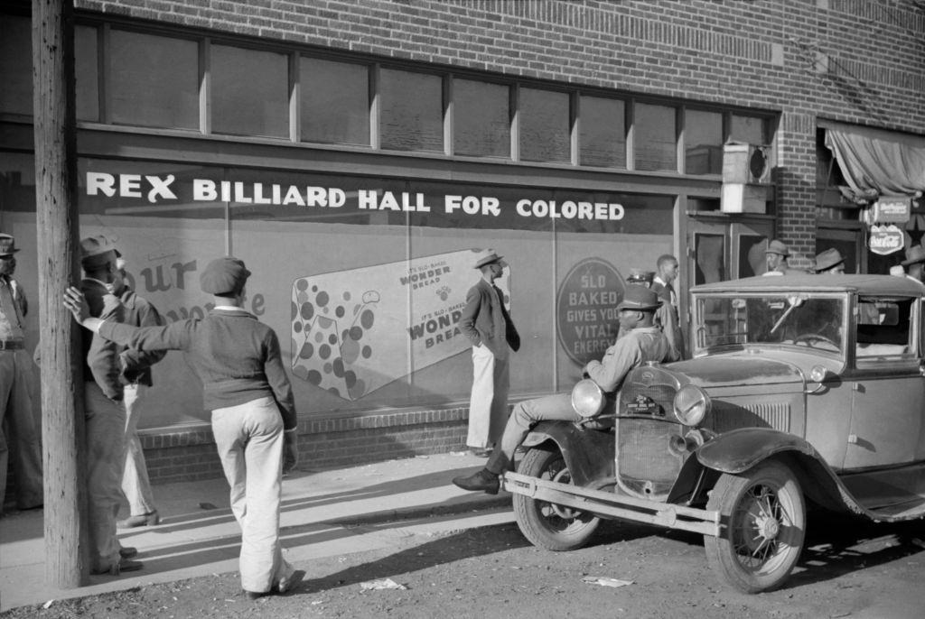 Rex Billiard Hall for Colored, Beale Street, Memphis, 1939.