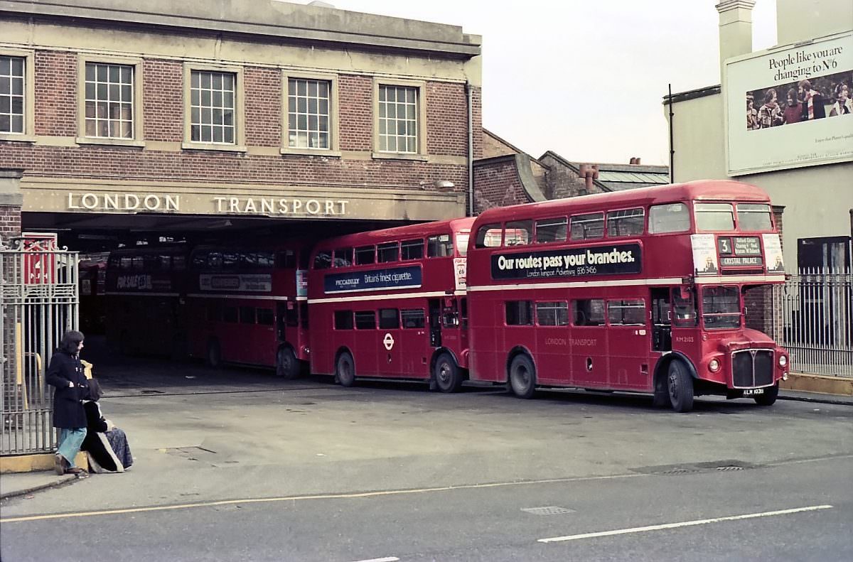 Norwood Garage, March 1975