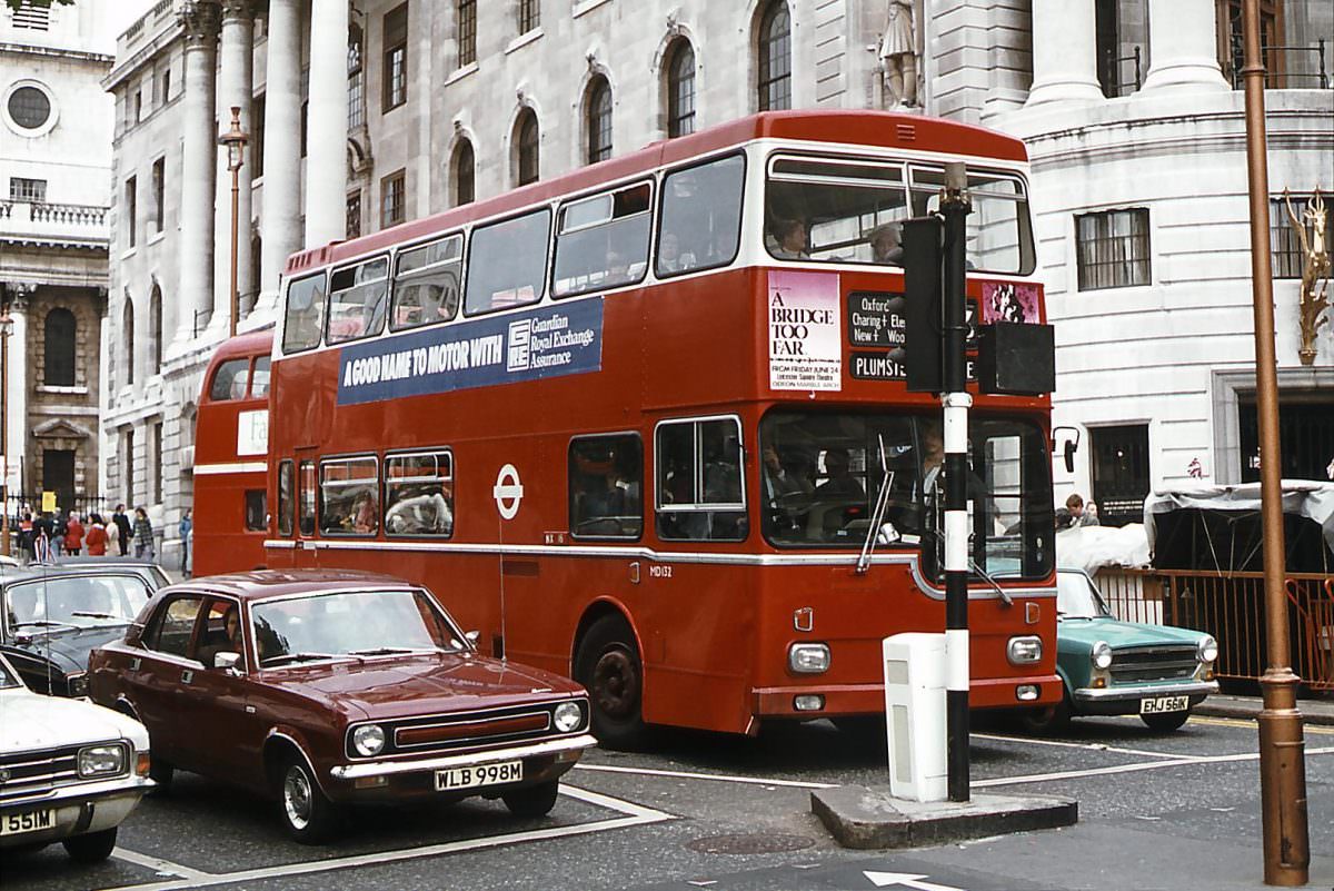 Trafalgar Square on 6th June 1977