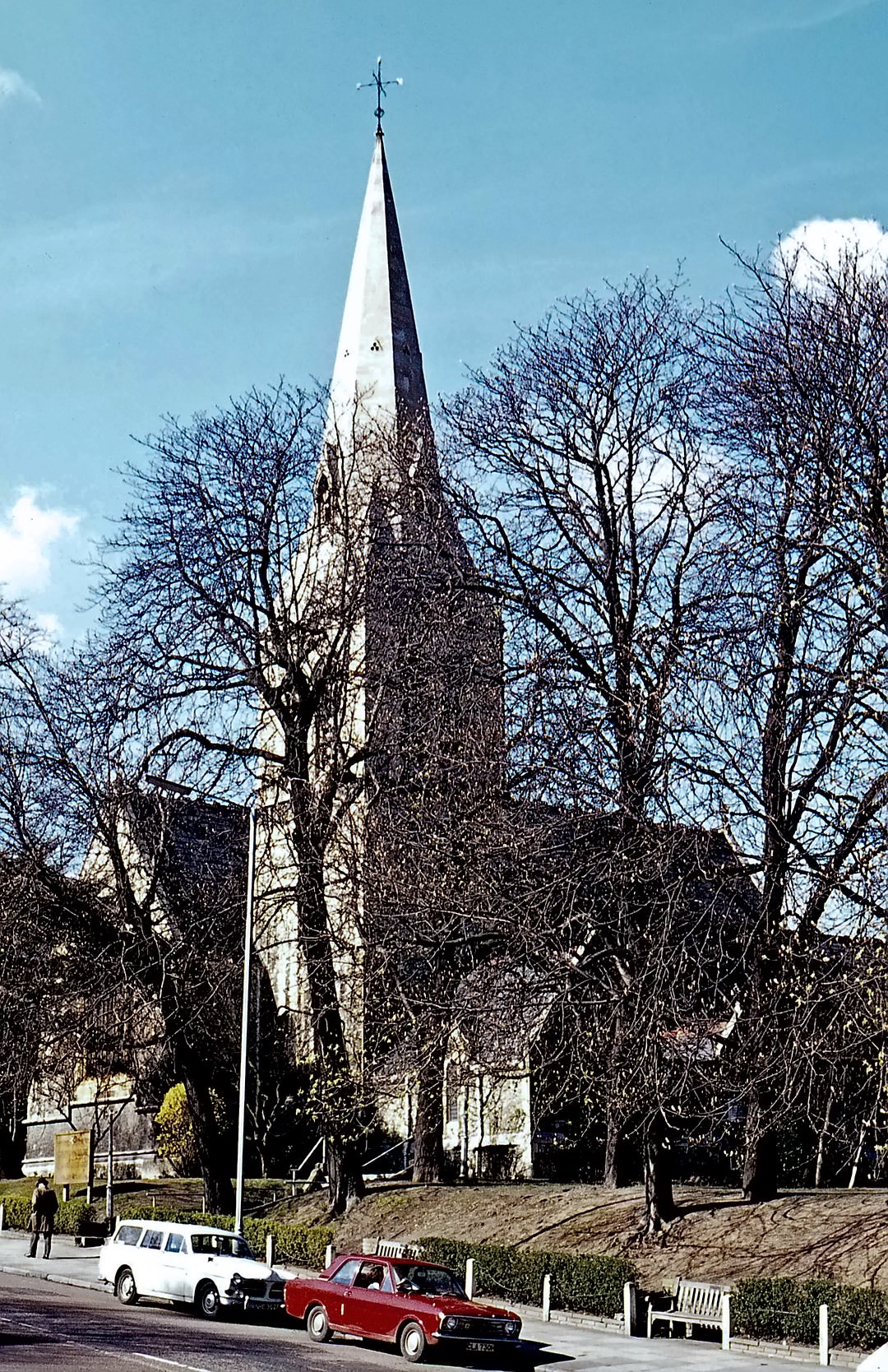 Christ Church, Crouch End, April 1976