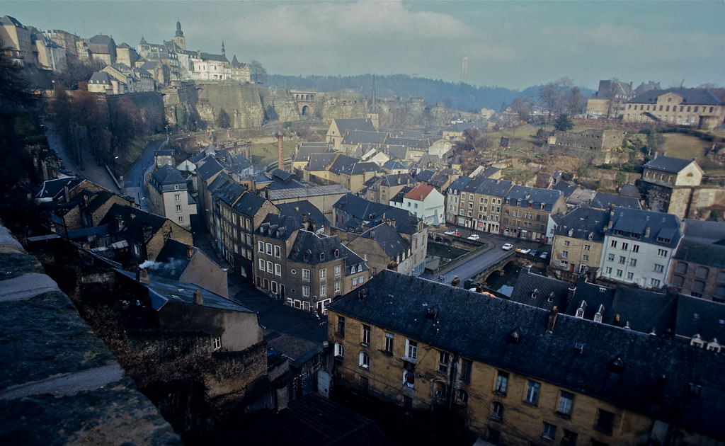 Old Luxembourg City, Jan 1972