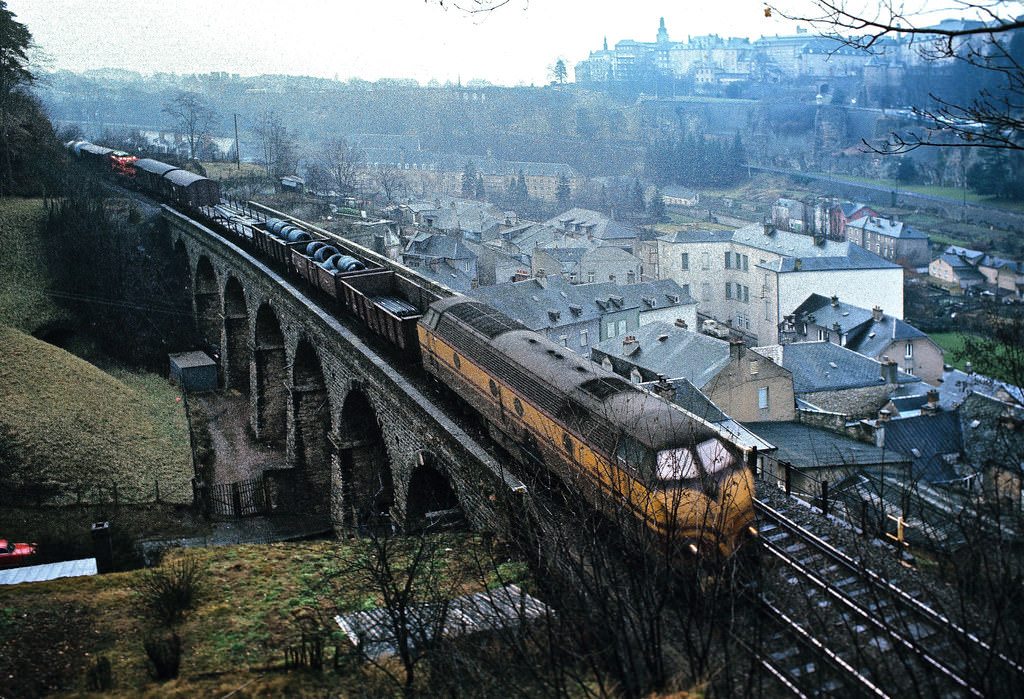 The Daily Freight Through Luxembourg, Jan 1972