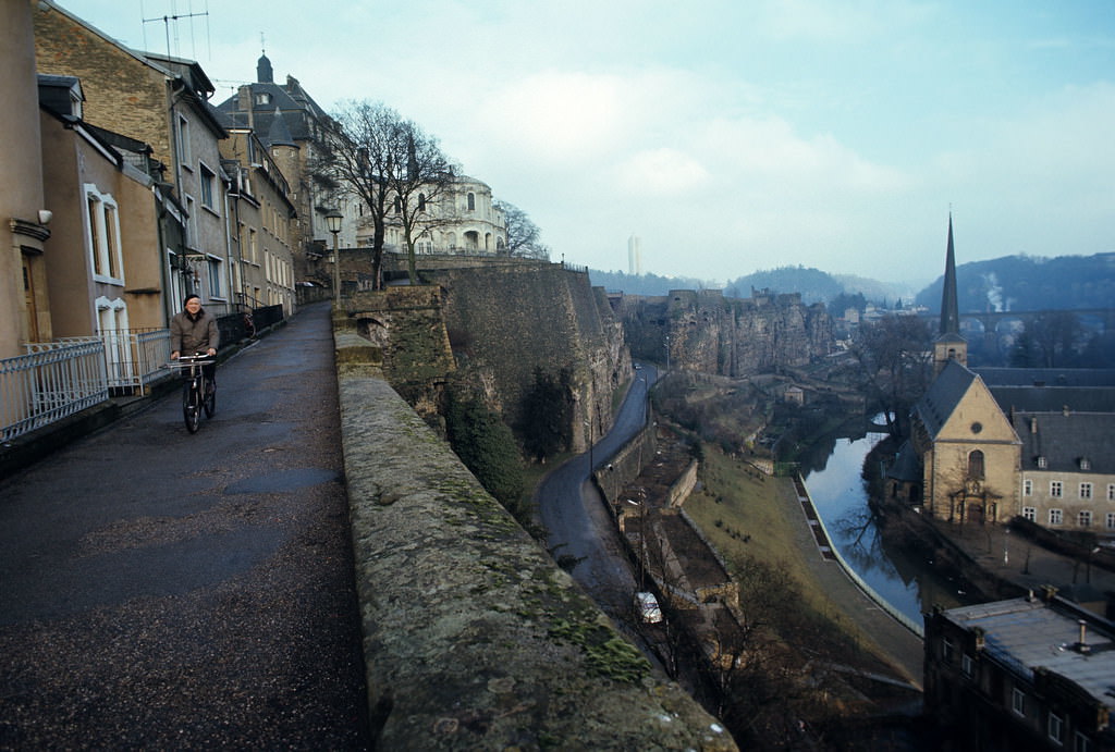 Luxembourg City, Jan 1972