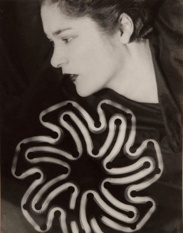 Rayograph (Tanya Ramm in profile), 1930