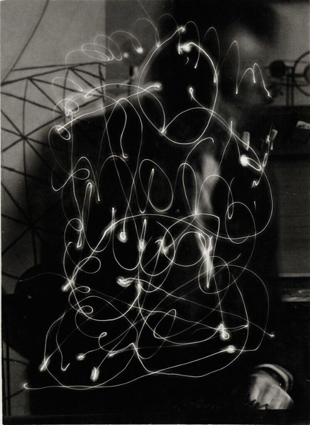 Space Writing (Self-Portrait), 1935