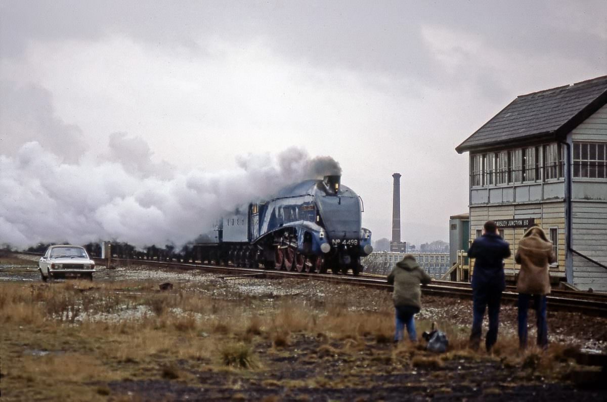 Kearsley Junction, January 1985.