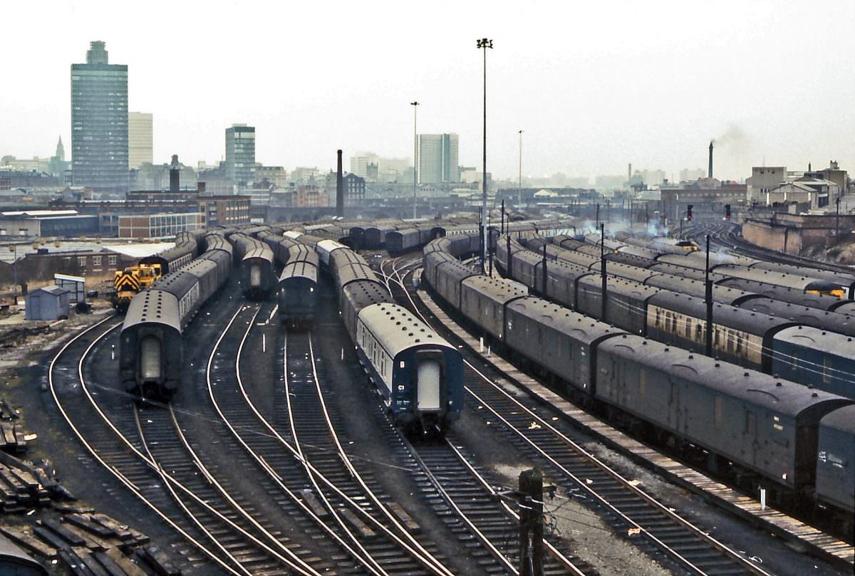 Manchester Red Bank Sidings, February 1984