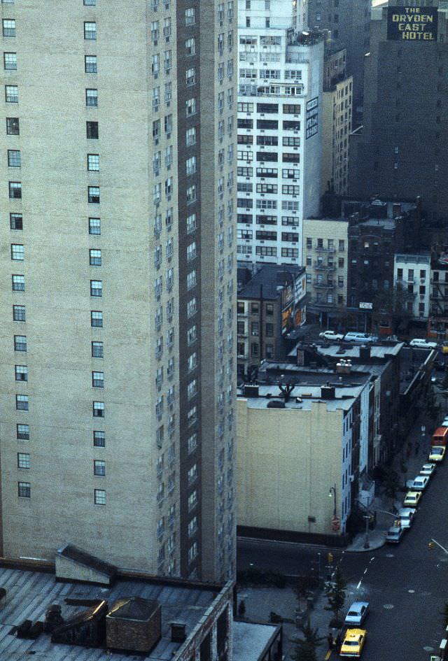 New York architectures, Manhattan, 1978