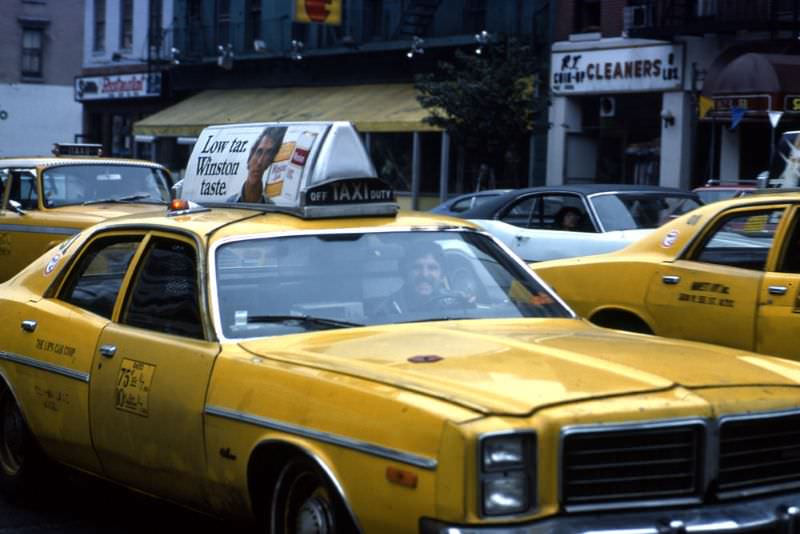 NYC Cabs, Manhattan, 1978