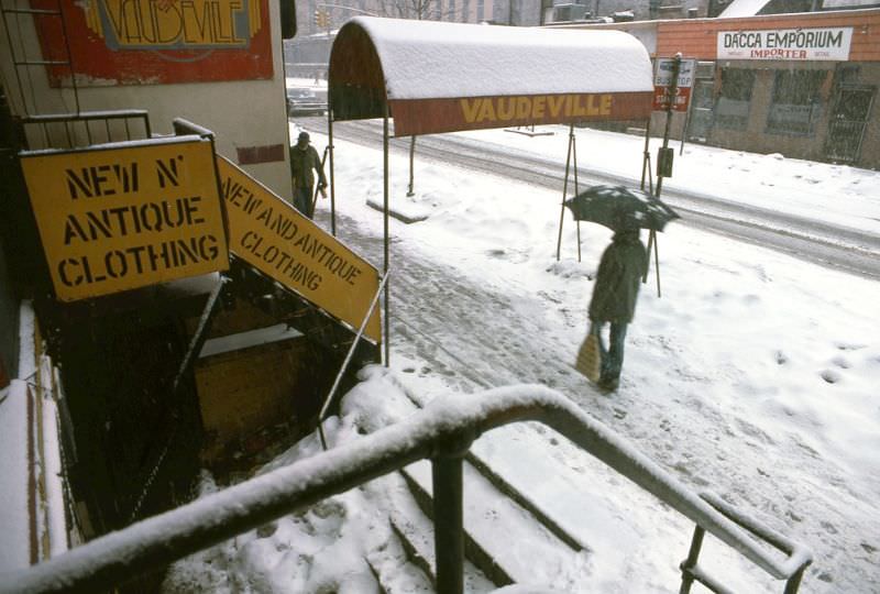 St. Mark's Place, Manhattan, 1978