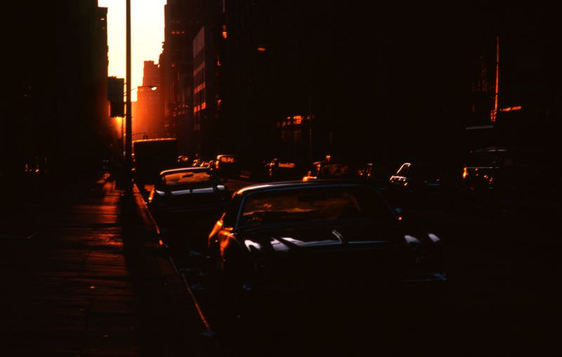 Sunset, Manhattan, 1978