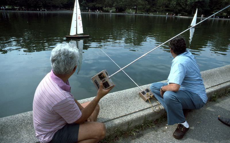 Hobbies, Central Park, Manhattan, 1978