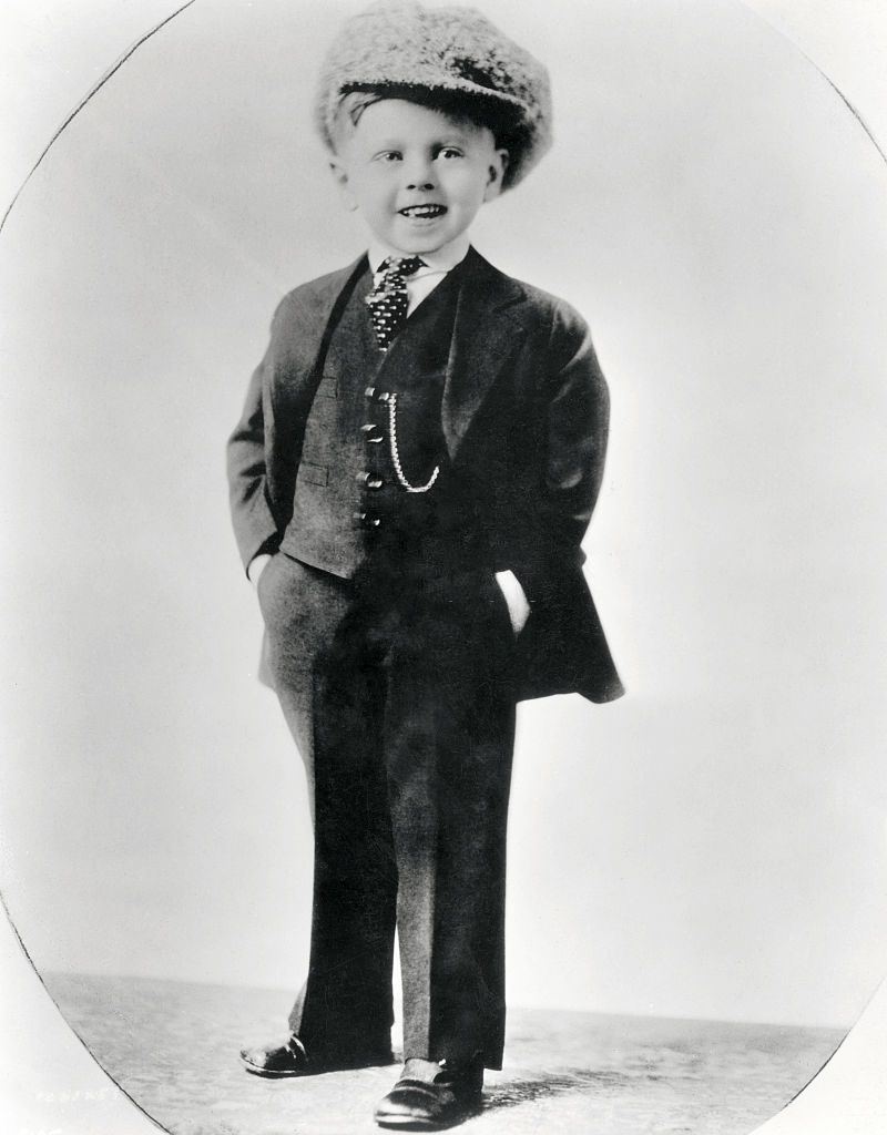 Five-year-old Mickey Rooney, 1925.