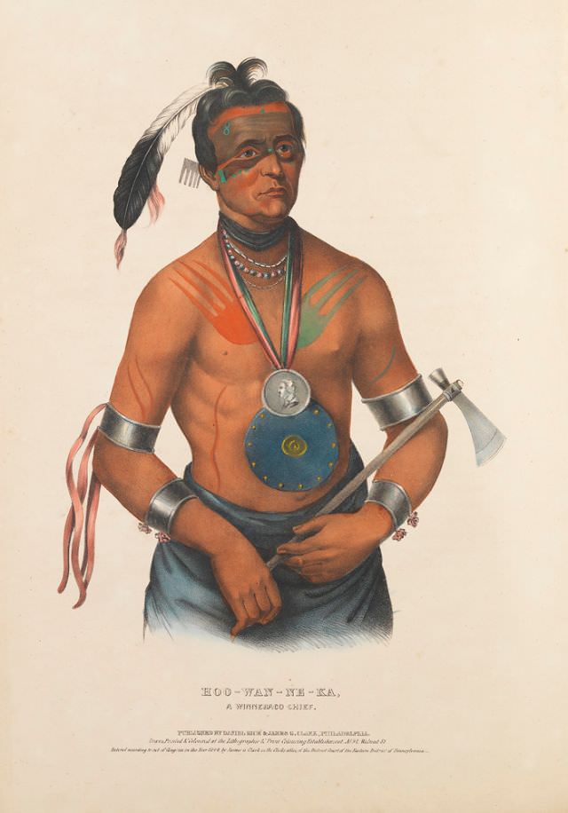 Hoo-Wan-Ne-Ka, A Winnebago Chief