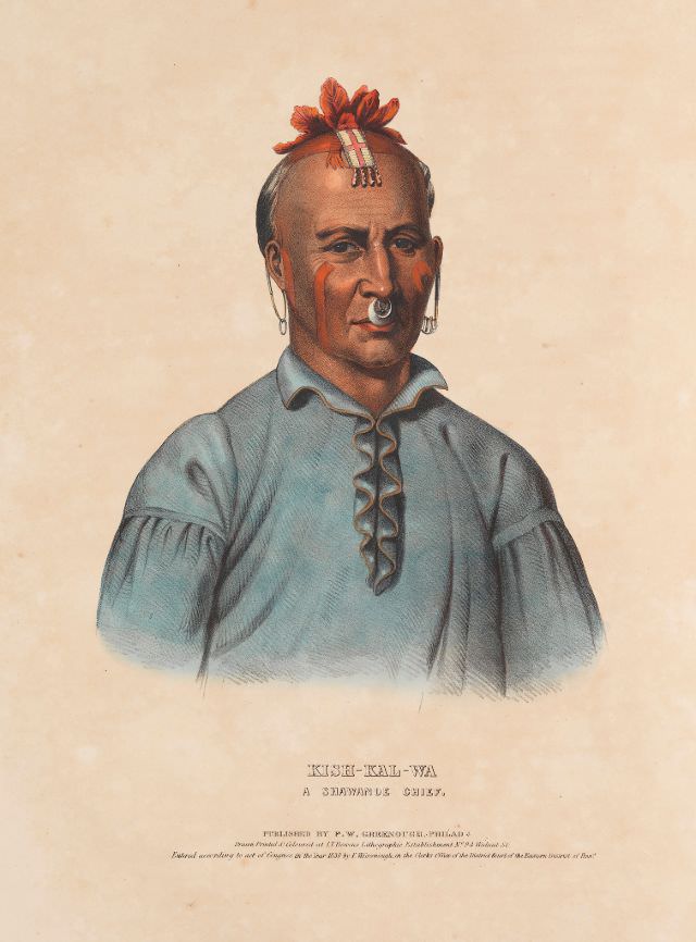 Kish-Kal-Wa, A Shawanoe Chief