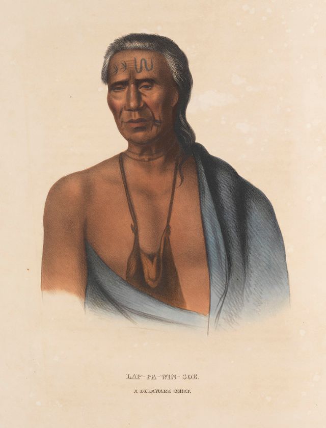 Lap-Pa-Win-Soe, A Delaware Chief