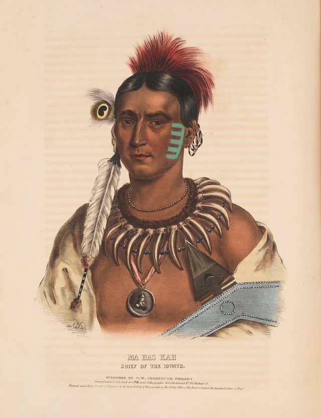Ma Has Kah, Chief of the Ioways