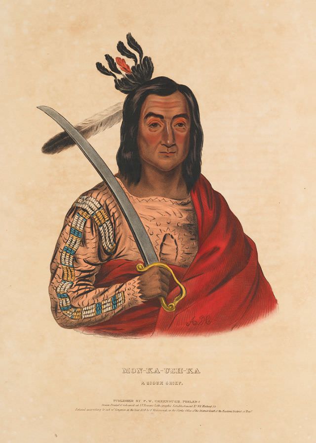 Mon-Ka-Ush-Ka, A Sioux Chief