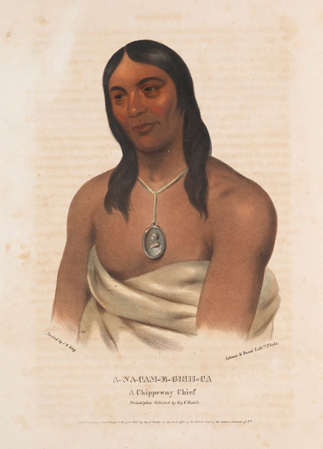 A-Na-Cam-E-Gish-Ca, A Chippeway Chief