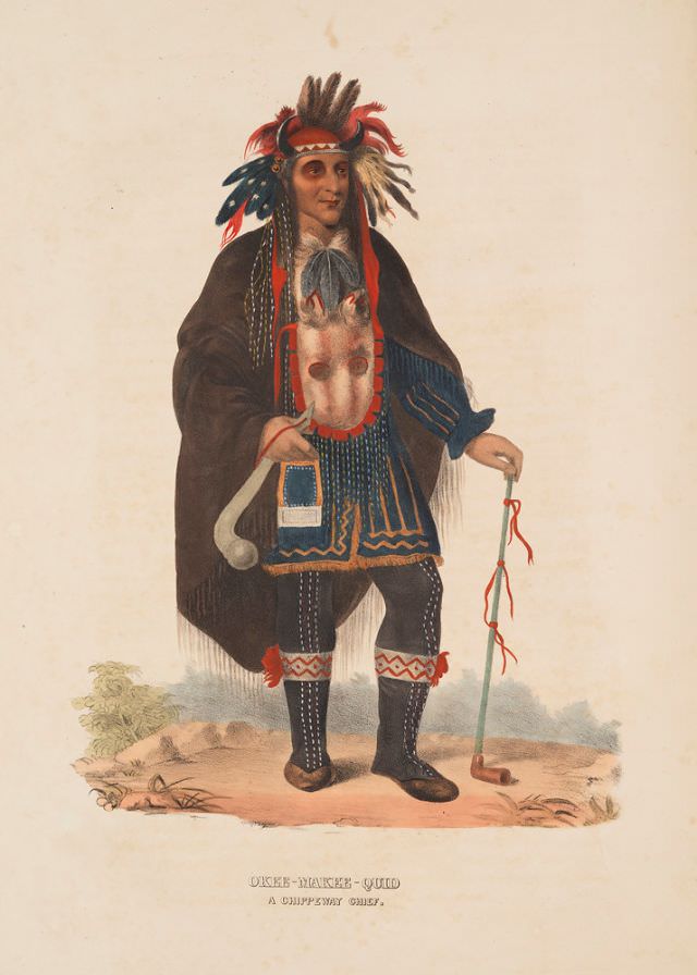 Okee-Makee-Quid, A Chippeway Chief