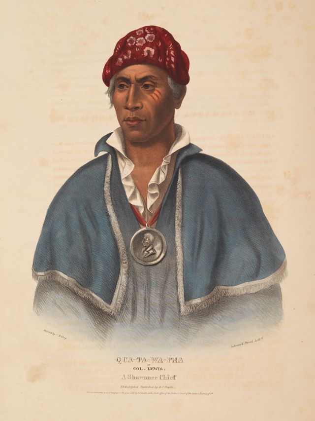 Qua-Ta-Wa-Pea, or Col. Lewis, A Shawanee Chief