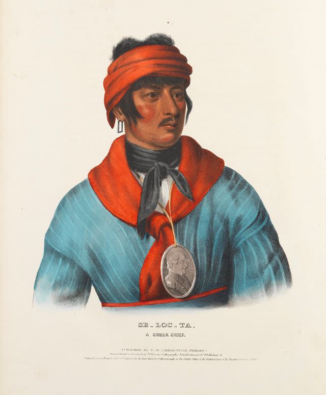 Se-Loc-Ta, A Creek Chief