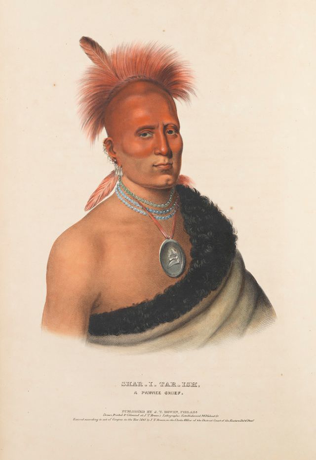 Shar-I-Tar-Ish, A Pawnee Chief