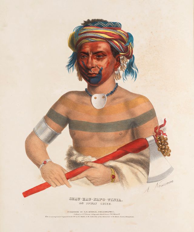 Shau-Hau-Napo-Tinia, An Ioway Chief