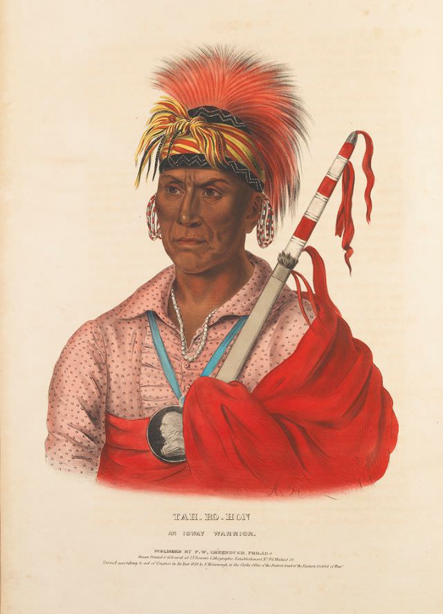 Tah-Ro-Hon, An Ioway Warrior