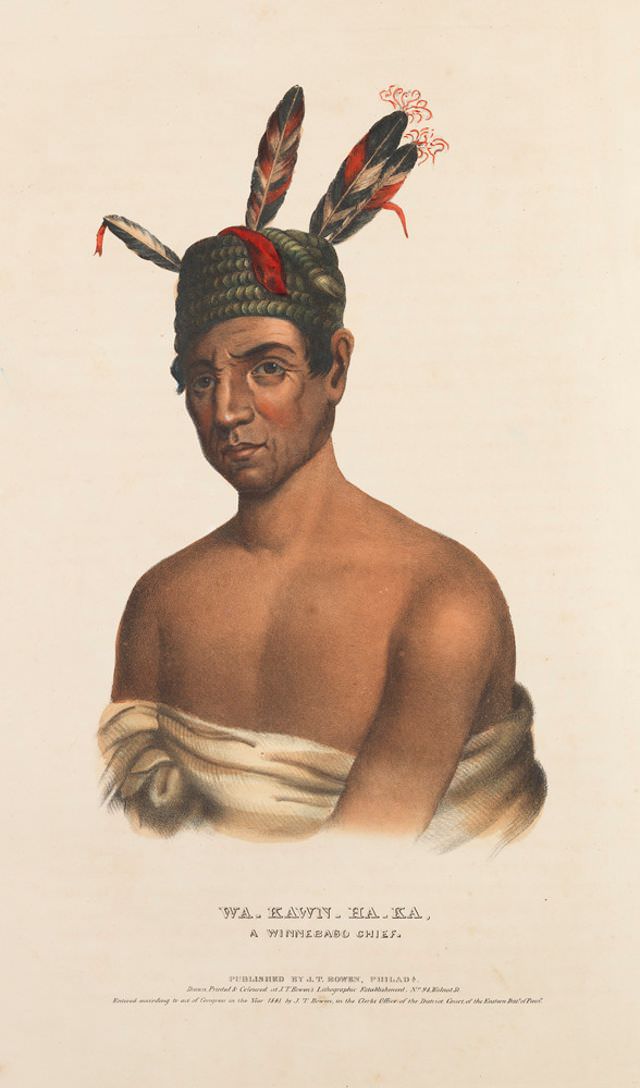 Wa-Kawn-Ha-Ka, A Winnebago Chief