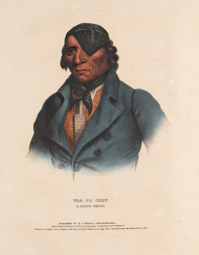Waa-Pa-Shaw, A Sioux Chief