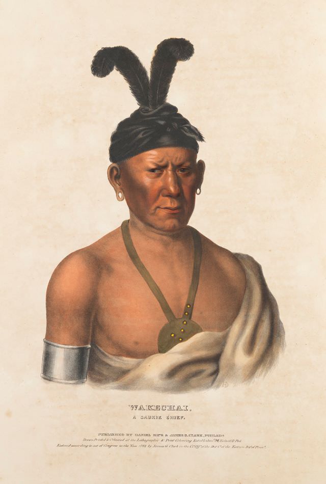 Wakechai, A Saukie Chief