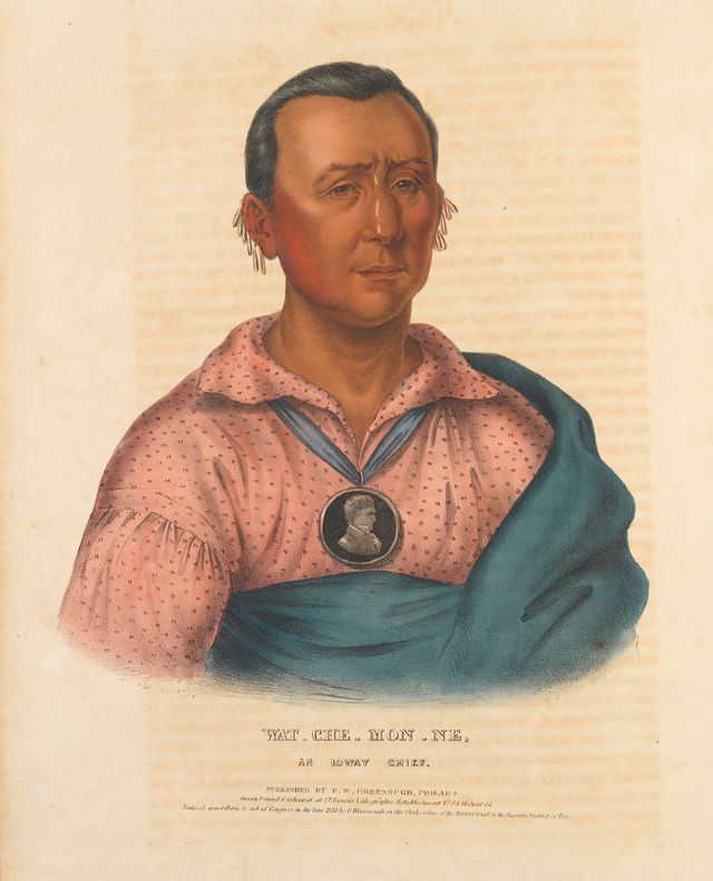 Wat-Che-Mon-Ne, An Ioway Chief