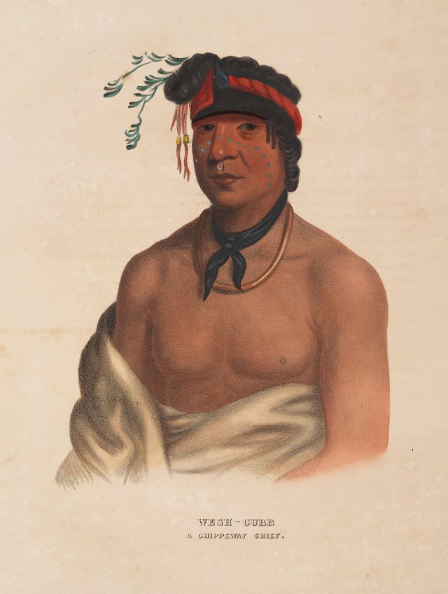 Wesh-Cubb, A Chippeway Chief