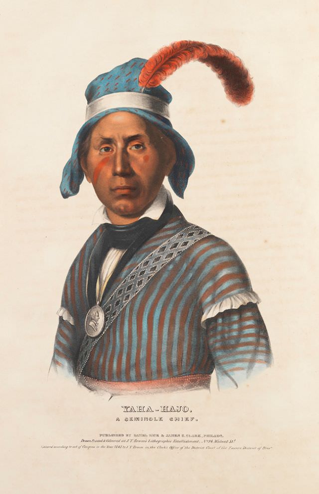 Yaha-Hajo, A Seminole Chief