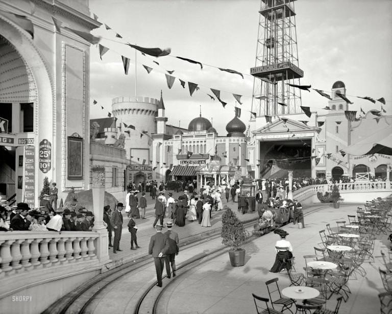 Dreamland Park on Coney Island