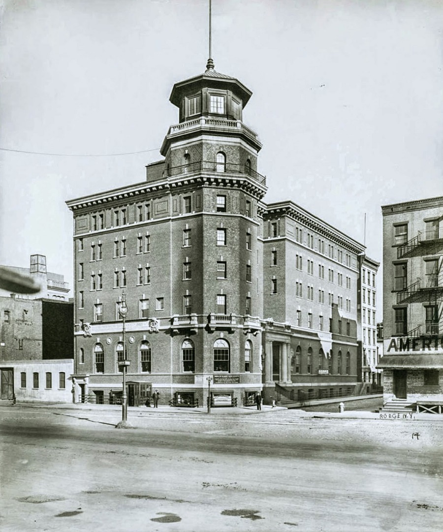 The American Seaman’s Friend Society Sailors’ Home, Jane and West Streets.