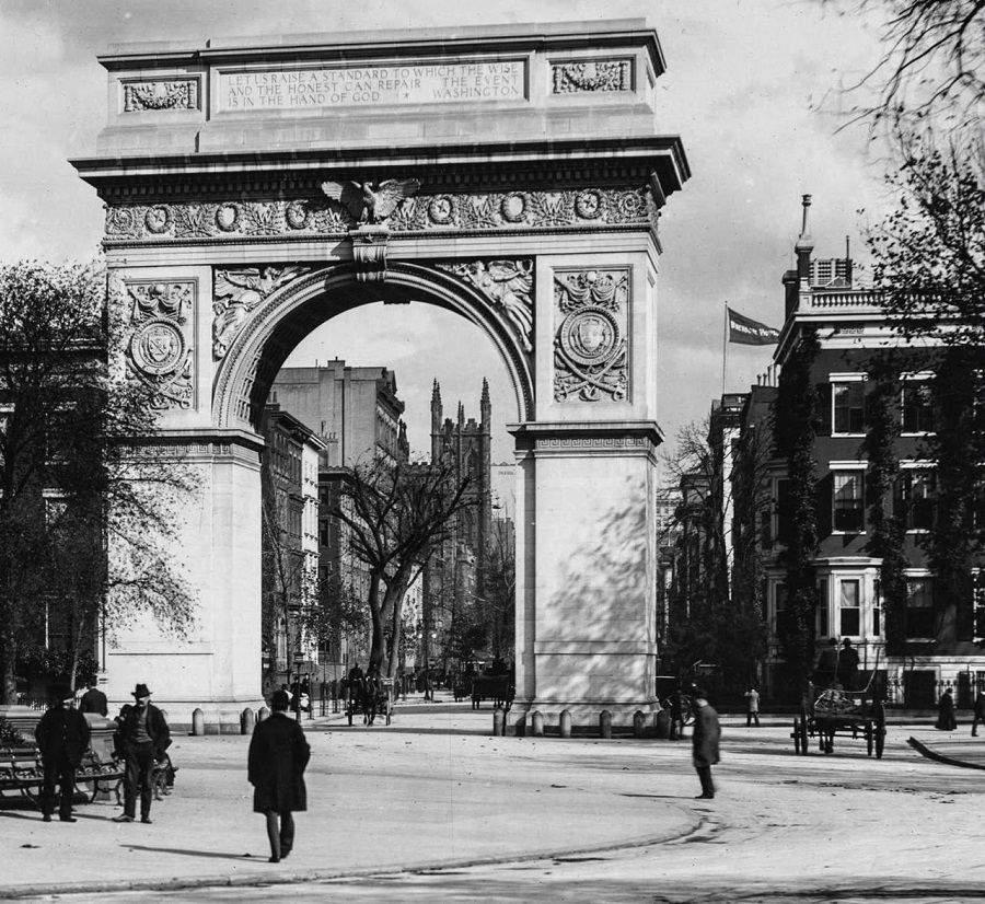 The Arch at Washington Square Park.