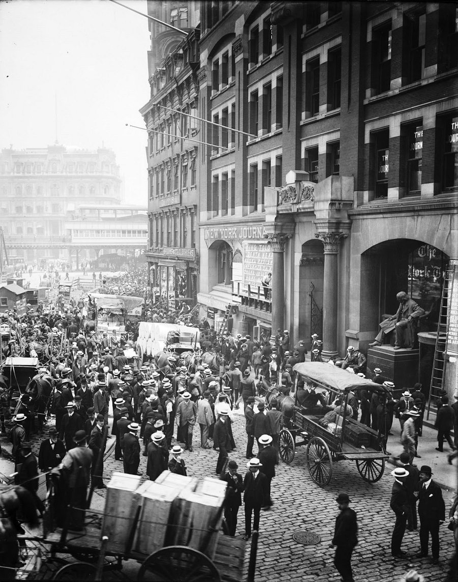 New York Tribune Building, Spruce and Nassau Streets.