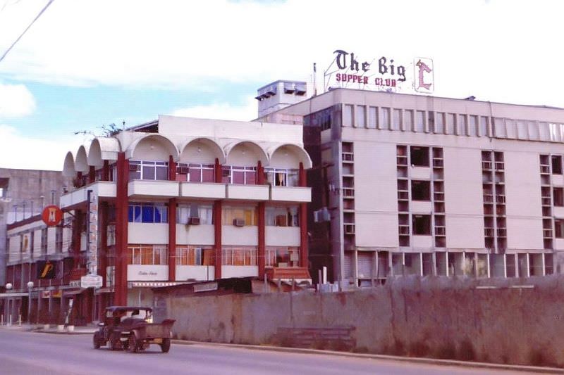 Plaza Hotel. The building with the white arches on top is actually another hotel, the Marmont