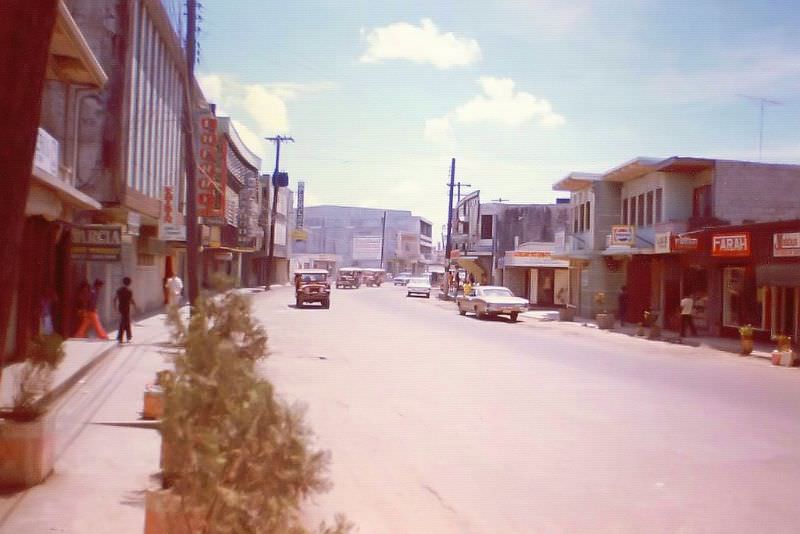 Looking toward the Rizal and Magsaysay intersection